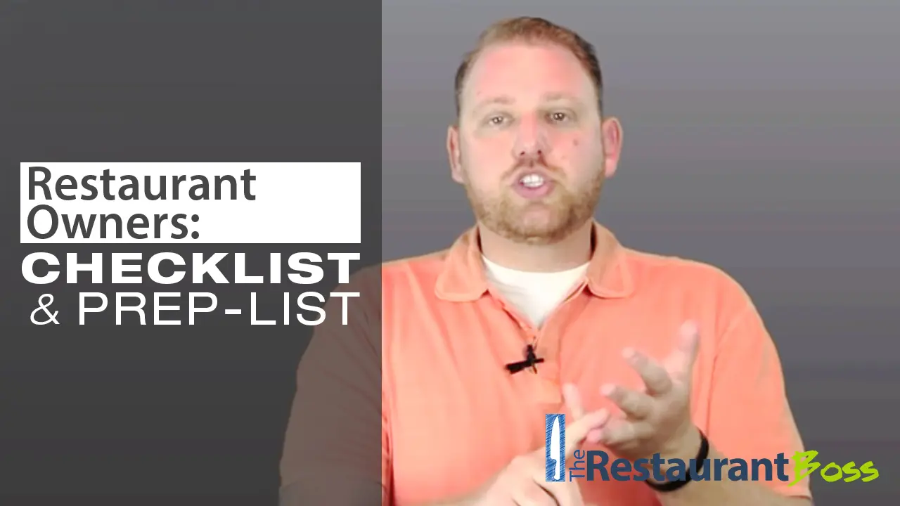 Restaurant Owners: If you are not using Checklist & Prep-list you are losing money…