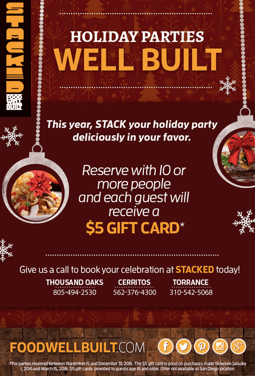 Partner with your Restaurant Guests this Holiday Season