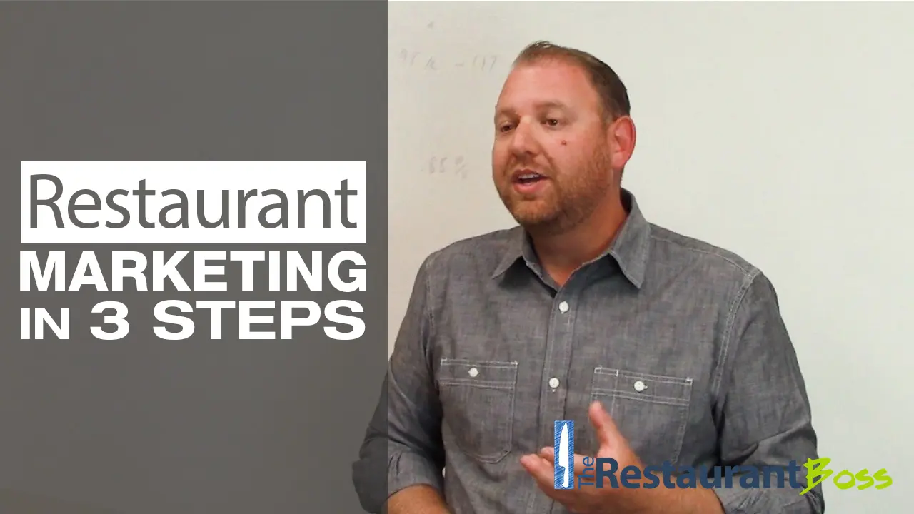 Restaurant Marketing in 3 Steps